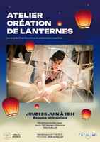 AFFICHE CRÉATION LANTERNES RVB