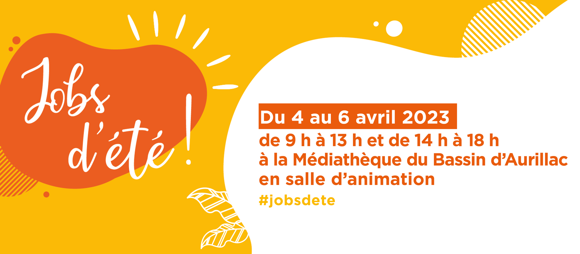 Bandeau web Journées Jobs2023